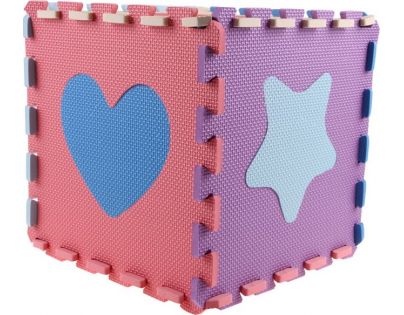 Alltoys Pěnová podložka s tvary 10 ks