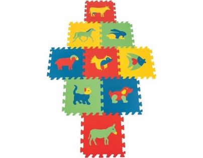 Pilsan Toys Pěnová podložka Zvířátka 9 ks