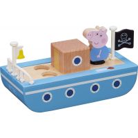 TM Toys Peppa Pig dřevěná loď a figurka George 2
