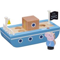 TM Toys Peppa Pig dřevěná loď a figurka George 3