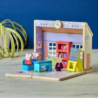 TM Toys Peppa Pig Dřevěná škola s figurkami a příslušenstvím 4