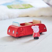 TM Toys Peppa Pig dřevěné rodinné auto a figurka Peppa 3