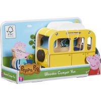 TM Toys Peppa Pig Dřevěný karavan a figurka Tatínek 5
