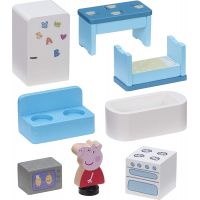 TM Toys Peppa Pig Dřevěný rodinný domek s figurkami a příslušenstvím 3