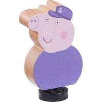 TM Toys Peppa Pig Dřevěný vláček a figurka dědečka 3