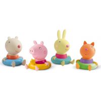 TM Toys Peppa Pig figurky do koupele 2ks oranžový kamarád 2