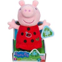 TM Toys Peppa Pig plyšová Peppa beruška 20 cm