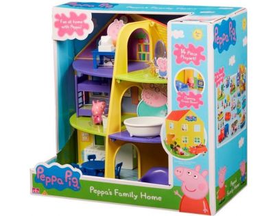 Peppa Pig Rodinný dům s příslušenstvím