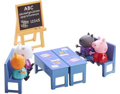 Peppa Pig školní třída 5 figurek - Poškozený obal