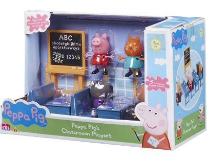 Peppa Pig školní třída 5 figurek