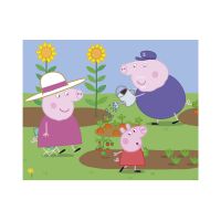 Dino Peppa Pig: Veselý den 20 Dřevěné licenční kostky 4