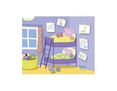 Dino Peppa Pig: Veselý den 20 Dřevěné licenční kostky