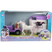 Alltoys 12063 - Horseland - přeprava koní 4x4 2