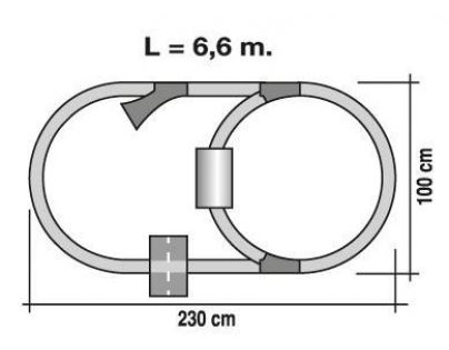 Osobní vlak Alvia S130 (Pequetren 715)