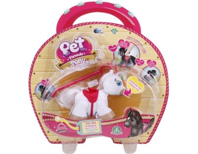 Pet Parade poník 8 x 8 x 2 cm 1pack bílá