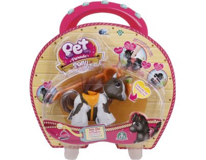 Pet Parade poník 8 x 8 x 2 cm 1pack strakatá