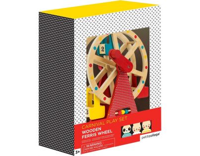 Petitcollage Dřevěné ruské kolo