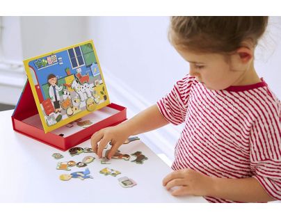 Petitcollage Puzzle magnetické Tabulka Veterinární klinika 50 dílků