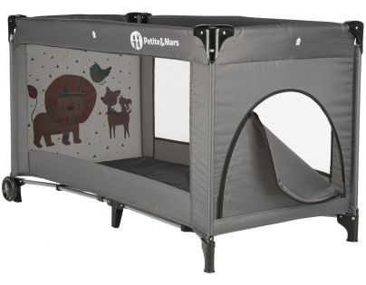 Petite&Mars Postýlka cestovní Koot Lion Grey
