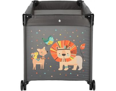 Petite&Mars Postýlka cestovní Koot Lion Grey