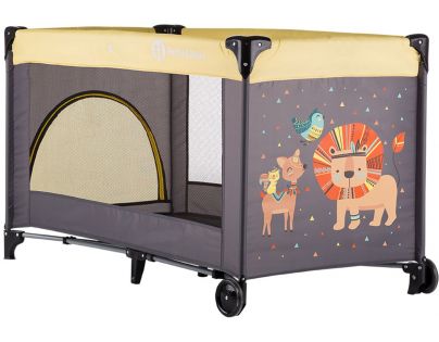 Petite&Mars Postýlka cestovní Koot Lion Yellow