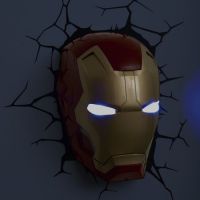 Philips Avengers 3D světlo na zeď Iron Man 3