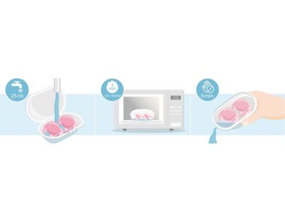 Philips Avent Šidítko Ultrasoft Text 0-6m chlapec, 2 ks