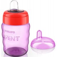 Philips Avent Hrneček pro první doušky Classic 260 ml - Červeno-fialová Philips Avent Hrneček pro první doušky Classic 260 ml - Červeno-fialová