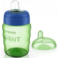Philips Avent Hrneček pro první doušky Classic 260 ml - Modro-zelená Philips Avent Hrneček pro první doušky Classic 260 ml - Modro-zelená