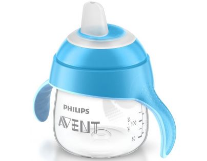 Philips Avent Hrneček pro první doušky Premium 200 ml - Modrá