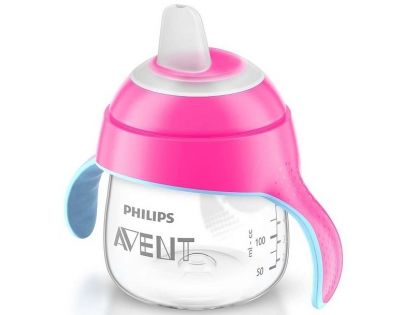 Philips Avent Hrneček pro první doušky Premium 200 ml - Růžová