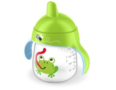 Philips Avent Hrneček pro první doušky Premium 260 ml Žába