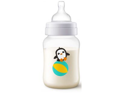 Philips Avent Láhev Anti-colic 260 ml, 1 ks tučňák