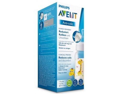 Philips Avent Lahev Anti-colic 260 ml 1 ks žirafa