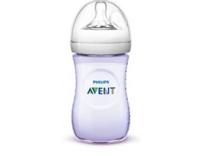 Philips Avent Láhev Natural 260 ml fialová