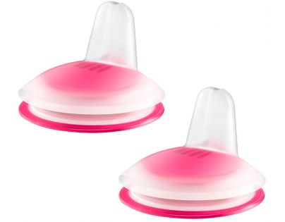 Philips Avent Náhradní hubičky pro první doušky Premium 2ks růžová, modrá - Růžová