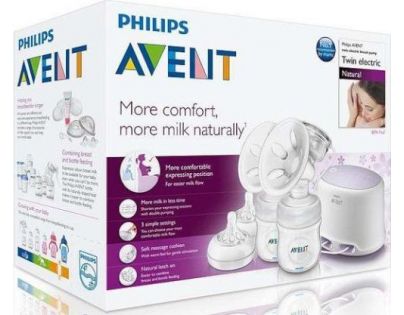 Philips Avent odsávačka Natural elektronická DUO
