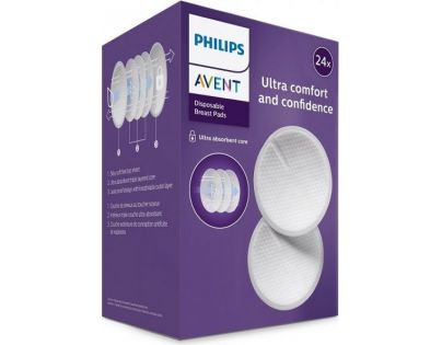 Philips Avent Prsní vložky jednorázové 24 ks