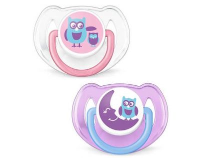 Philips Avent Šidítka Džungle 6-18m 2ks sovy