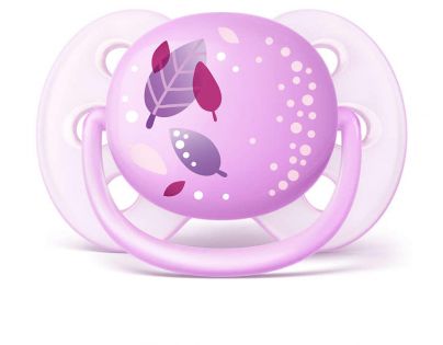 Philips Avent Šidítka Ultrasoft Deco 0-6 m 2 ks dívka