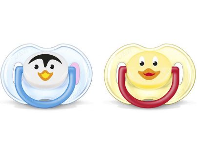 Philips Avent Šidítka Zvířátko 0-6 m 2 ks chlapec