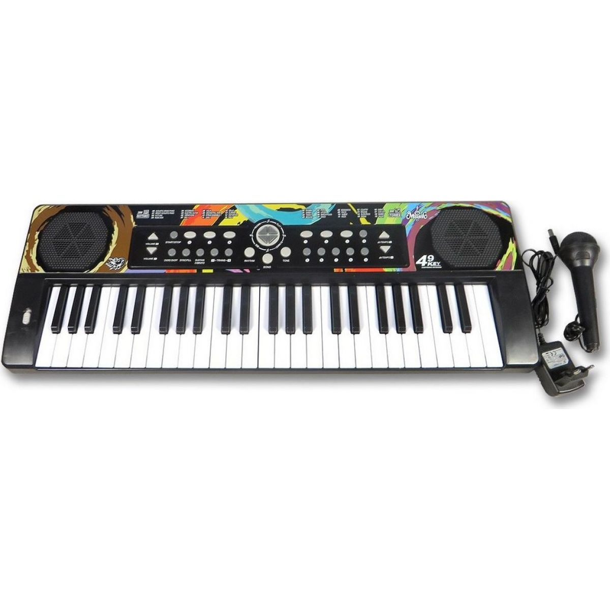 Made Piano 49 kláves s nabíječkou a mikrofonem