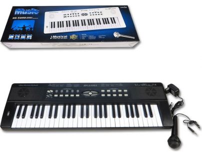 Made Piano 54 kláves s nabíječkou a mikrofonem