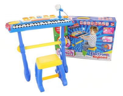 Piáno s adaptérem 37 kláves modré