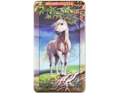 Piatnik 3D Magnetické puzzle Kůň