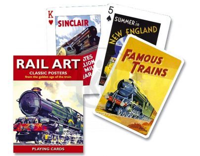 Piatnik Karty Poker Rail Art