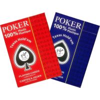 Piatnik Poker Plastic Jumbo Index Speciál červené 2