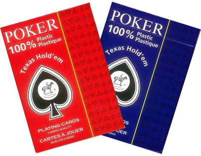 Piatnik Poker Plastic Jumbo Index Speciál modré