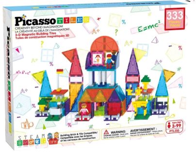 PICASSO STAVEBNICE 333ks stavební bloky set
