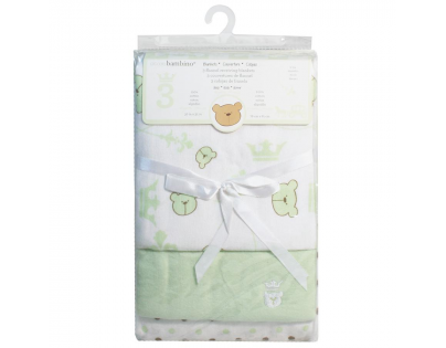 Piccolo Bambino Flanelové pleny 76 x 81 cm 3 ks unisex